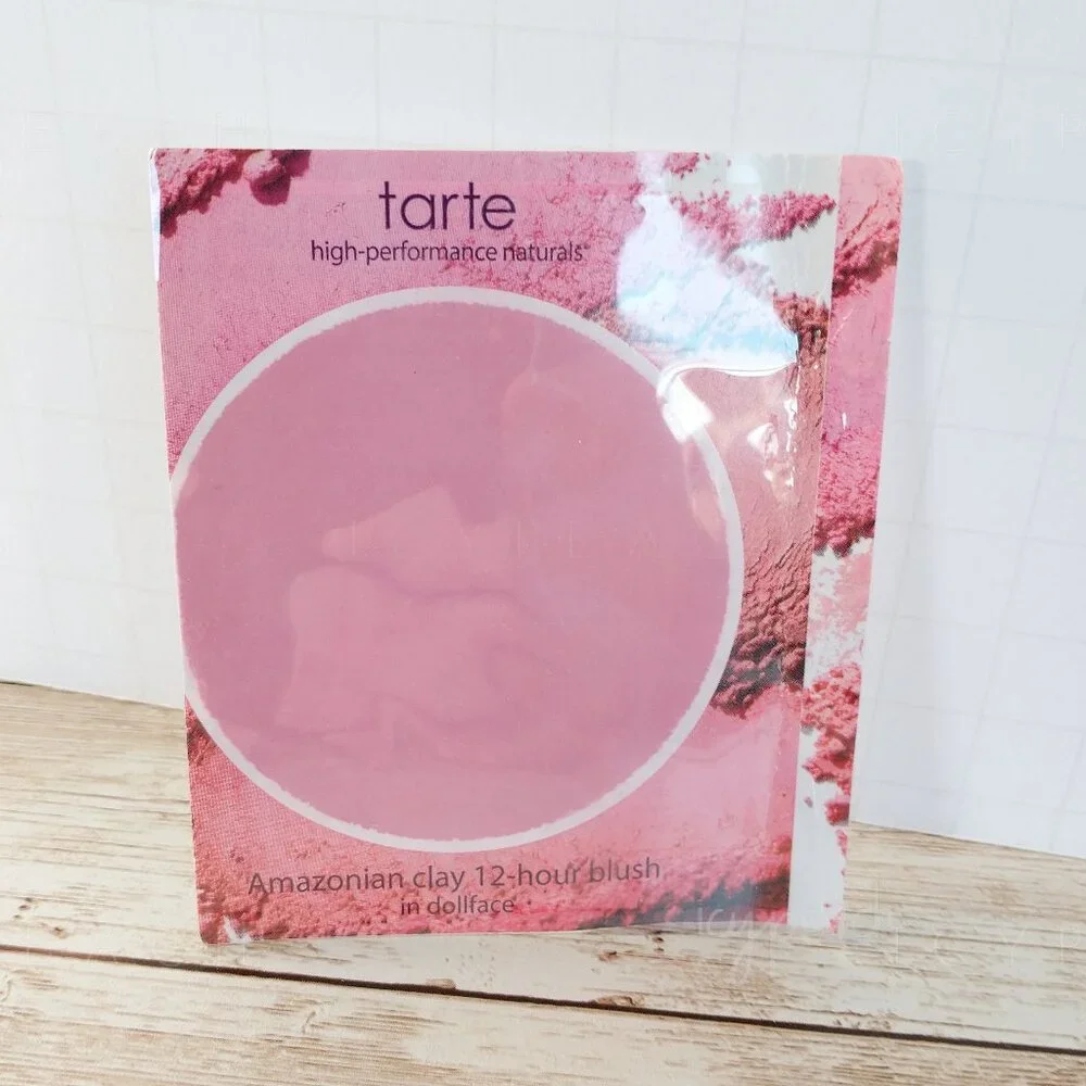 tarte Amazonian Clay Blush and Bronzer Sample Cards Park Ave Princess Dollface